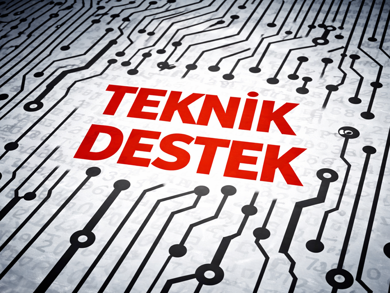 Teknik Destek: Yerinde ve Uzaktan Müdahale